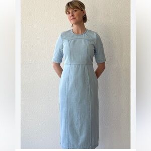 Carleen Dolly Denim Dress - Size Small